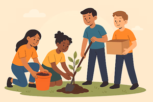 Learning through Service