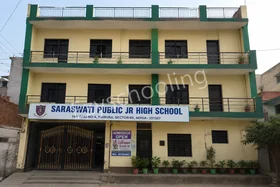 Saraswati Public Jr High School, Sector 66, Noida School Building