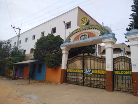 Hi-Tech Modern Residential High School, Hyderabad, Telangana Boarding School Building