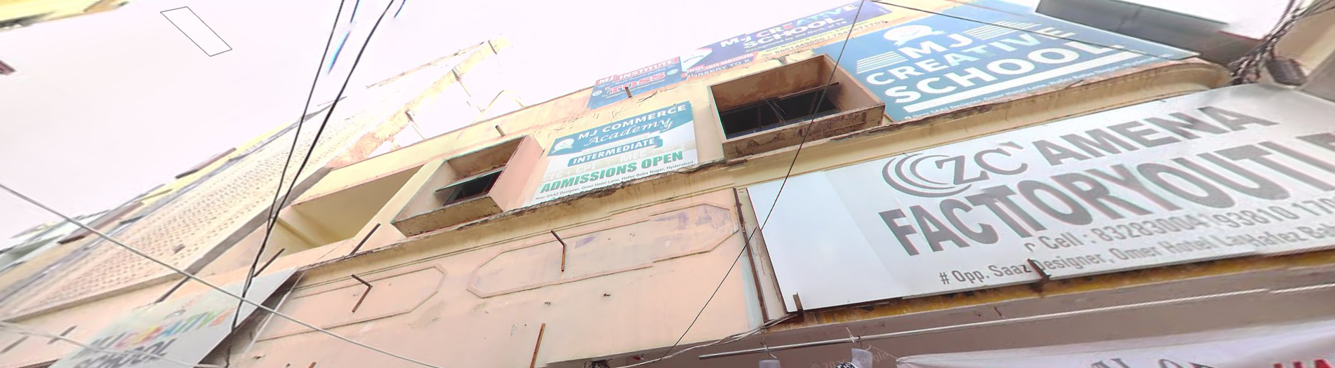 M.J.Creative School, Hafiz Baba Nagar, Hyderabad School Building