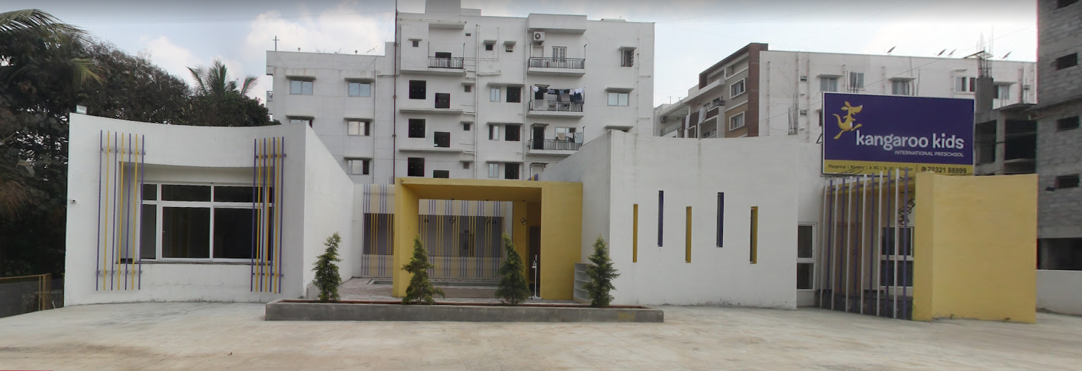Kangaroo Kids, Kodathi, Bangalore School Building