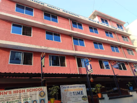 St. John's High School, Nagarbhavi, Bangalore School Building