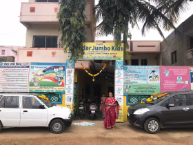 podar jumbo kids, Manchar, Pune School Building