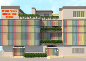 Lovely Public International School - Feeder School of The Baptist Convent Sr. Sec. School, Krishna Nagar, Delhi School Building