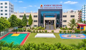 Orchids The International School, Aurobindo Square, Indore School Building