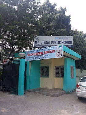 N.C. Jindal Public School, Punjabi Bagh, Delhi School Building