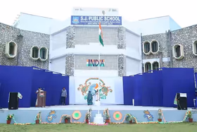 S R Global School, Pratap Nagar, Jaipur School Building