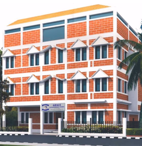 Grace International School And College, RT Nagar, Bangalore School Building
