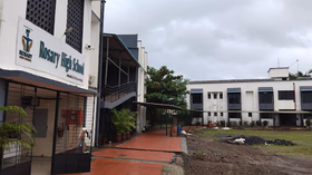 Rosary High School, Badlapur West, Thane School Building