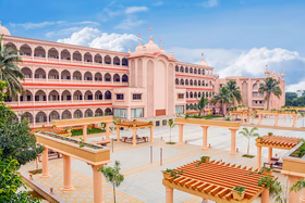 Shree Swaminarayan Gurukul International School, Hyderabad, Telangana Boarding School Building