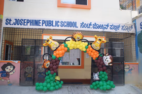 St. Josephine Public School, Frazer town, Bangalore School Building