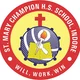 St. Mary Champion Higher Secondary School, Sirpur, Indore School Logo