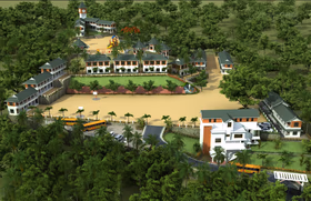 Stella Maris Boarding School, Kozhikode, Kerala Boarding School Building